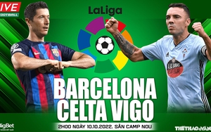 Soi kèo nhà cái Barcelona vs Celta Vigo. Nhận định, dự đoán bóng đá La Liga (02h00, 10/10)