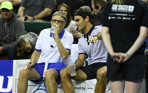 Cuộc trò chuyện lịch sử giữa Roger Federer và Bill Gates