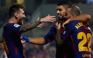 Video clip highlights bàn thắng trận Girona 0-3 Barcelona
