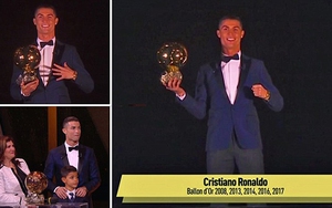 Cristiano Ronaldo đương nhiên xứng đáng giành Quả bóng Vàng 2017