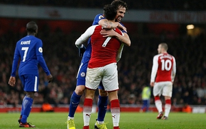 Video clip bàn thắng và highlights trận Arsenal 2-2 Chelsea