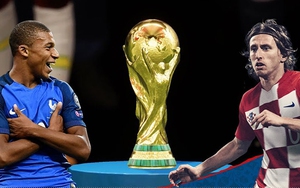 Trực tiếp chung kết World Cup 2018 Pháp vs Croatia