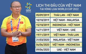 Lịch thi đấu vòng loại World Cup 2022 bảng G: Trực tiếp bóng đá Indonesia vs Việt Nam