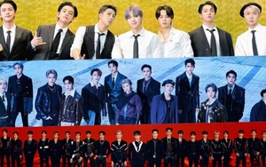 3 năm BTS không rời vị trí quán quân BXH Nhóm nhạc nam K-pop