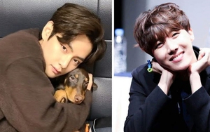 BTS: V tung ảnh tình cảm với cún cưng Bam, đến J-Hope cũng phải 'tan chảy'