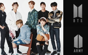 Nhóm nhạc tân binh bị tố 'đạo nhái' logo của BTS và ARMY