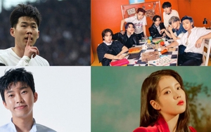 BXH ngôi sao Hàn Quốc tháng 3: Danh thủ Son Heung Min vượt mặt BTS