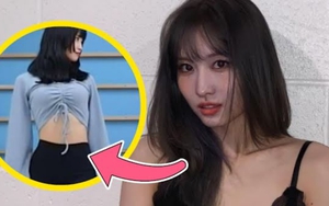 9 lần Momo Twice khiến fan sửng sốt với thân hình đồng hồ cát