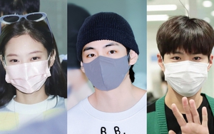 V BTS, Jennie Blackpink và Park Bo Gum vẫn hút hồn khi đeo khẩu trang