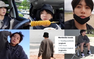 Jungkook BTS đánh cắp trái tim ARMY, đứng Top trending toàn cầu