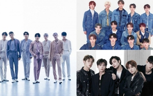 BTS, Seventeen và TXT là 3 nhóm nhạc nam hàng đầu trên Melon