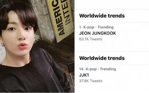'Nhá hàng' bản thu âm mới, Jungkook BTS đứng top trending toàn cầu