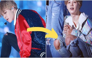 Lý do BTS và các sao Kpop luôn 'bầm dập' đầu gối