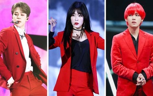 BTS, Red Velvet, Twice... 'đọ' thần thái trong cùng một kiểu trang phục