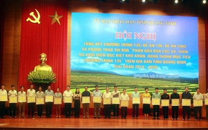 Tất cả các thôn, xã ở Quảng Ninh thoát khỏi diện đặc biệt khó khăn