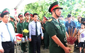 Xúc động hình ảnh truy điệu và an táng liệt sỹ tại Nghĩa trang Liệt sỹ Quốc gia Vị Xuyên