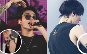 Loạt hình xăm đôi, nhóm của nghệ sĩ K-pop