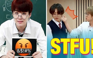 Chết cười với cách BTS quậy phá trong lớp 'thầy giáo' Jin và Suga