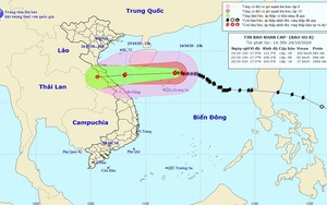 Áp thấp nhiệt đới gây mưa to từ Nghệ An đến Thừa Thiên - Huế, bão số 9 tiếp tục mạnh thêm