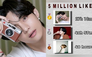 V BTS là sao Kpop duy nhất 'thống trị' Instagram