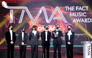 BTS không 'quên' Suga khi nhận giải tại The Fact Music Awards 2020