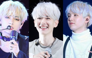 Sao K-pop 'đốn tim' fan với màu tóc bạch kim: BTS, EXO, NCT