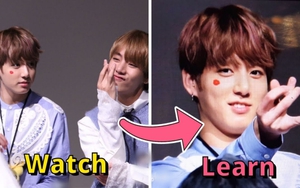 'Tan chảy' với những lần Jungkook bắt chước đàn anh BTS