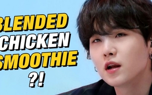 Suga BTS gây 'sốc' với công thức sinh tố cho bữa sáng