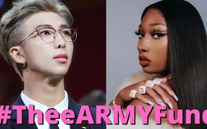 Fan của BTS và Megan Thee Stallion quyên góp hơn 2 tỷ khiến idol bất ngờ