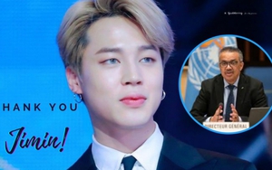 Tổng giám đốc WHO tuyên dương thành viên Jimin BTS