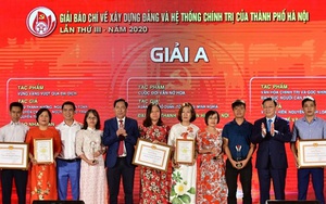 Giải thưởng giải báo chí thành phố Hà Nội lần thứ III: TTXVN đoạt 6 giải