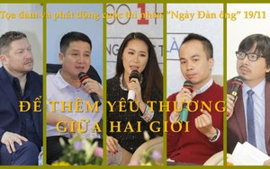 'Ngày Đàn ông': Để thêm yêu thương giữa hai giới