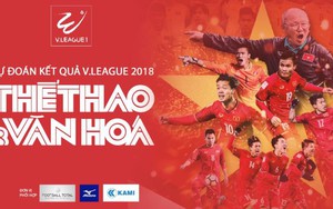 DỰ ĐOÁN KẾT QUẢ VÒNG 1 V-LEAGUE 2018