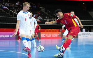 Bóng đá Việt Nam hôm nay: Tuyển futsal Việt Nam chạm trán tuyển Nga (21h30)