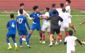 Bóng đá Việt Nam hôm nay: Xô xát trong trận giao hữu giữa Nam Định và Phú Thọ