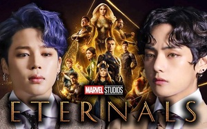 Nhạc Jimin BTS viết tưng bừng trên phim Marvel của Angelina Jolie