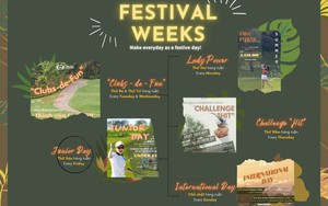 Bùng nổ Hole in one với "Festival Week" tại sân golf Long Biên