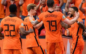 Hà Lan 2-0 Áo: Depay và Dumfries tỏa sáng, Hà Lan đoạt vé đi tiếp