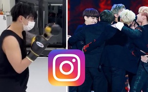 Video boxing bắt mắt của Jungkook khiến BTS xúm lại 'tám' trên Instagram