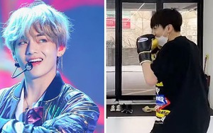 BTS: V ‘mê mẩn’ clip boxing của Jungkook giờ còn 'thách đấu'