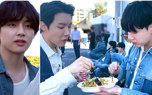 BTS gọi món Chipotle cho bữa trưa, V lại ‘một mình một kiểu’