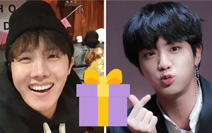 Hiểu Jin mười mươi mà J-Hope vẫn sốc với món quà sinh nhật anh cả BTS tặng