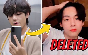 Lý do V BTS thẳng tay xóa rất nhanh các bài đăng trên mạng xã hội