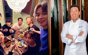 Hình ảnh đầu tiên về bữa ăn chủ đề BTS cho ‘Permission To Dance The City - Las Vegas’