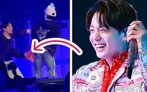 BTS: Jungkook ‘cả gan’ đánh các huynh Jin và Suga ngay trên sân khấu concert ‘PTD’