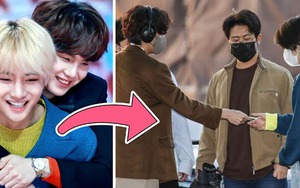Fan chưa hiểu lý do tự nhiên V BTS chìa tiền vào mặt Suga ở Sân bay Incheon