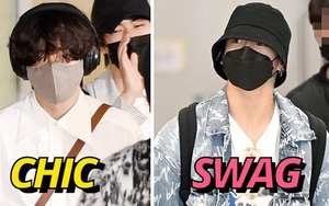 ‘Soi’ giá trang phục sân bay của BTS khi từ Las Vegas trở về