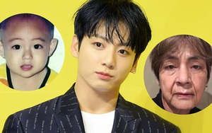 Ảnh V BTS 5 và 70 tuổi, Jungkook ‘crush’ chân dung nào?