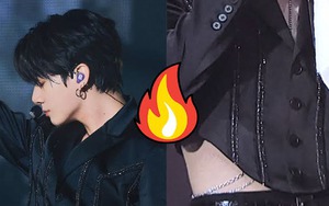 Jungkook BTS khiến fan đứng ngồi không yên tại concert ở Las Vegas