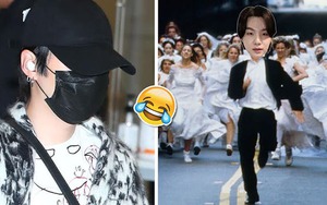 Về đến sân bay rồi Suga BTS vẫn không thoát được lời cầu hôn